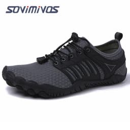 Unisex Swimming Water Shoes Men Barefoot Outdoor Beach Sandals Upstream Aqua Shoes Plus Size Nonslip River Sea Diving Sneakers
