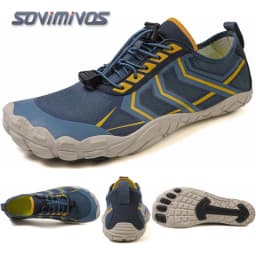 Unisex Swimming Water Shoes Men Barefoot Outdoor Beach Sandals Upstream Aqua Shoes Plus Size Nonslip River Sea Diving Sneakers