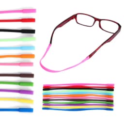 1Pc Adjustable Silicone Glasses Straps Sunglasses Chain Eyeglasses Straps Sports Band Cord Holder Elastic Anti Slip String Rope