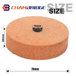 70mm Grinding Wheel Polishing Pad Abrasive Disc Grinding Stone Mini Drill Grinding Wheel For Metal Bench Grinder Rotary Tool