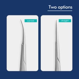 BNG Stainless Steel Eyebrow Makeup Scissor Trimmer Special Bending Scissors Make Up Beauty Tool Straight Curved Cuticle Remove