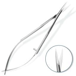 BNG Stainless Steel Eyebrow Makeup Scissor Trimmer Special Bending Scissors Make Up Beauty Tool Straight Curved Cuticle Remove