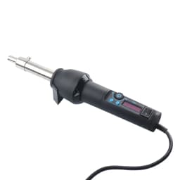 Fast 650W LCD Adjustable Electronic Hot Air Gun Desoldering Station IC SMD BGA + Nozzle 650W