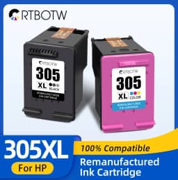 305XL Remanufactured Ink Cartridge For HP 305 XL HP305 Compatible DeskJet 2700 2710 2720 2721 2722 2723 4110 4120 Printer