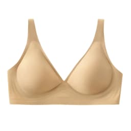 SUJIIN Sexy Bras for Women Plunge Wireless Seamless Invisible Padded Push Up Bras Comfortable Smoothing Female Bralettes MX074