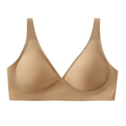 SUJIIN Sexy Bras for Women Plunge Wireless Seamless Invisible Padded Push Up Bras Comfortable Smoothing Female Bralettes MX074