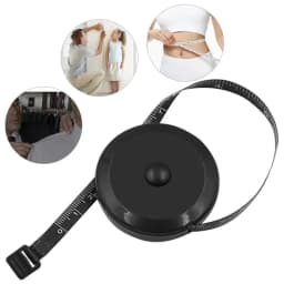 150cm 60inch Portable Retractable Ruler Tape Measure Height Children's Ruler Cm Inch Tape Measure White Black