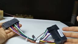 Car Radio Wiring Harness Adapter, ISO Connector, Plug and Play Universal Accessories, for Hyundai Accent Sonata Kia Sportage Rio