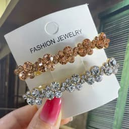 Korean Crystal Spring Hair Clips Pins Pearl Hair Barrettes For Women Girl Headband Fashion Simple Hair Accessories Headwear