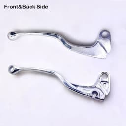 1 Pair CNC Chrome Motorcycle Front Brake Clutch Levers For Yamaha YZ80 YZ125 DT125 200 TW225 XT TTR YZ 250 TT350 YZ490 TT XT 600