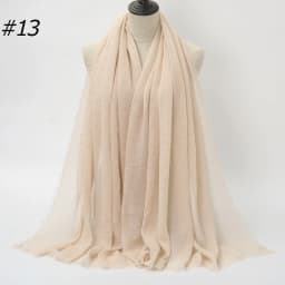 Hot Crinkle Cotton Hijab Scarf Women Scarves Bandana Turban Headscarf Muslim Shawl Africa Wrap Headband Islamic Shawls Headband