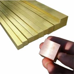 Brass Square Stick Solids Thin Rod 5/6/8/10/12/15/20x5/6/8/10/12/15/20x200mm Small Quartet Brassiness Bar 20-40x20-40x20-40mm