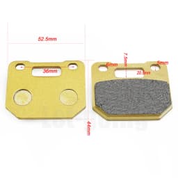 Motorcycle Pads for RPM Caliper 82mm Radial Mounting Brake Pads Set Moto Pads HF Scooter High performance Moped Spare Parts