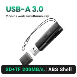 UGREEN Card Reader USB3.0 USB C  SD Micro SD Card Reader for Laptop Computer Smart Memory Cardreader SD Card Reader Card Adapter