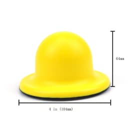 Sand Paper Backing Elastic Hand Sanding Block PU Foam Sanding Disc Holder For Hook & Loop Sandpaper