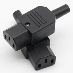 1 pcs Wholesale Price Black IEC 320 C13 Female Plug Rewirable Power Connector 3pin Socket 10A /250V