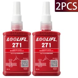 50ml 271 243 Blue Thread Locker Nuts-Bolts Locker,Screw Adhesive Lock Tight Seal Fasteners Anaerobic Curing Metal Glue Rustproof