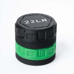Mini .22LR Ammunition Storage Box Pocket Size Fits 50 Rounds Secure Screw Lid Durable Case For Small Caliber Rounds