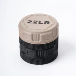 Mini .22LR Ammunition Storage Box Pocket Size Fits 50 Rounds Secure Screw Lid Durable Case For Small Caliber Rounds