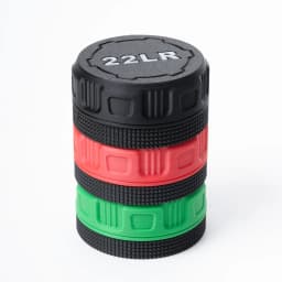 Mini .22LR Ammunition Storage Box Pocket Size Fits 50 Rounds Secure Screw Lid Durable Case For Small Caliber Rounds