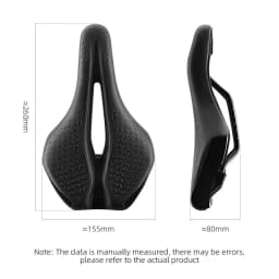 ROCKBROS Breathable Hollow Bike Saddle for MTB Road Shockproof Lightweight Cycling Seat Premium PU Leather with Non-Slip Surface
