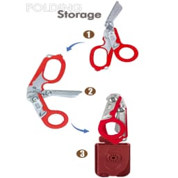 Tactical Trauma Shears Emergency Rescue Shear First Aid Kit Raptor Scissors Foldable Plier Outdoor Survival EDC Tool Gear