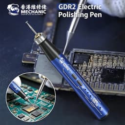 GDR2 Portable Electric Polishing Pen 9pcs Diamond Grinding Heads for IC Chip Grinding PCB Cutting Phone Repair Tools