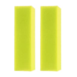 2pcs Nail Art Sanding Buffer Block Set Yellow & Pink Manicure Pedicure Accessories for Smooth Finish on Nails