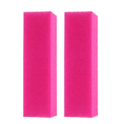 2pcs Nail Art Sanding Buffer Block Set Yellow & Pink Manicure Pedicure Accessories for Smooth Finish on Nails