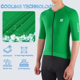 DAREVIE Cycling Jersey Cool Technology Anti UV Pro Level Man Cycling Maillot 4.5cm Anti Slip Quick Dry Men's Cycling Clothing