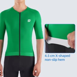 DAREVIE Cycling Jersey Cool Technology Anti UV Pro Level Man Cycling Maillot 4.5cm Anti Slip Quick Dry Men's Cycling Clothing