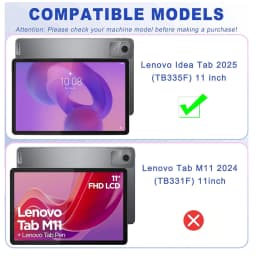 Case for Lenovo Idea Tab 11-inch 2025/Tab M112025 /Tab K11 Gen2 , TB-336FU TB-336ZU TB-330FU TB-331FC Magnetic Flip Smart Cover
