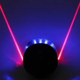 1/2pcs Waterproof Bicycle Cycling Lights Taillights LED Laser Safety Warning Bicycle Lights Bicycle Tail Bicycle Accessories