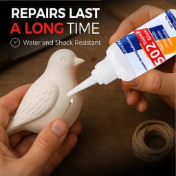 502 Super Glue Instant Cyanoacrylate Adhesive High Strength Fast Drying for Metal Wood Plastic Ceramic Glass DIY Bonding Tool
