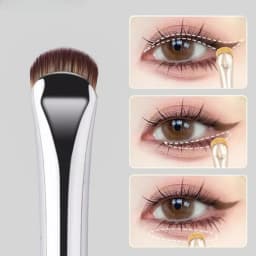 2/1pcs Curved Eyeliner Makeup Brushes Eye Makeup Smudge Tools Precision Soft Eyeshadow Brush Sharp Thin Small Eye Cosmetic Tools
