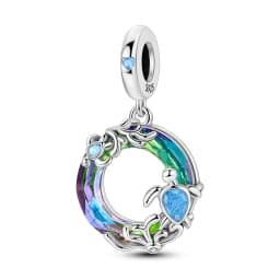 Summer Series Original 925 Sterling Silver Charms Bead Blue Marine Life Pendant Fit Original Bracelet For Women Jewelry Gift