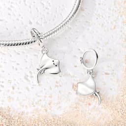Summer Series Original 925 Sterling Silver Charms Bead Blue Marine Life Pendant Fit Original Bracelet For Women Jewelry Gift