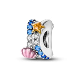 Summer Series Original 925 Sterling Silver Charms Bead Blue Marine Life Pendant Fit Original Bracelet For Women Jewelry Gift