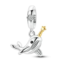 Summer Series Original 925 Sterling Silver Charms Bead Blue Marine Life Pendant Fit Original Bracelet For Women Jewelry Gift