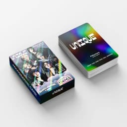 124PCS P1Harmony UNIQUE Photocards Lomo Cards Set Photocards Photo Lomo Cards Fans Collection Printed Cards