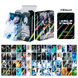 124PCS P1Harmony UNIQUE Photocards Lomo Cards Set Photocards Photo Lomo Cards Fans Collection Printed Cards