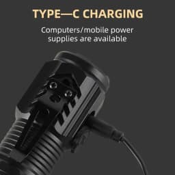 Portable Mini LED Handheld Flashlight Powerful Fingertip Torch Outdoor Waterproof Hiking Camping Flash Light with Pen Clip