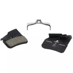 Shimano BR-M9120 N03A Resin Brake Pads w/Fin and Spring PASTIGLIE FRENO SHIMANO N03A SAINT / XTR / XT/ SLX / DEORE
