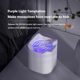Lenovo Electric Shock Mosquito Killer UV Light USB Mute Trap Flies Bug Zapper Lamp Camping Anti Mosquito for Home Bedroom 2026