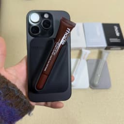 Rhode Hot Magnetic SNAP-ON LIP Case for All Mobile Phones for Magsafe Lip Gloss Holder with Long Lasting Lipstick Lip Gloss
