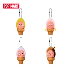 【EU EXCLD】POP MART MOON GELATO Series-Ice Cream Plush Pendant Blind Box 1/4PCS POPMART Collectable Figure