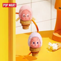 【EU EXCLD】POP MART MOON GELATO Series-Ice Cream Plush Pendant Blind Box 1/4PCS POPMART Collectable Figure