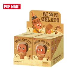 【EU EXCLD】POP MART MOON GELATO Series-Ice Cream Plush Pendant Blind Box 1/4PCS POPMART Collectable Figure