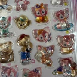 2 Pcs Stellalou Linabell 3D Relief Crystal Sticker Boy Girl Reward Sticker Student Diy Ccd Phone Case Decoration Toy Gift K