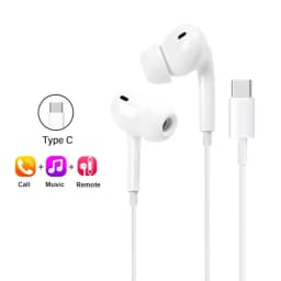 Type C Headphones Wired Earbuds For Xiaomi Redmi Poco Oneplus OPPO Huawei Honor Samsung Earphones 3.5mm Laptops Tablet Headset